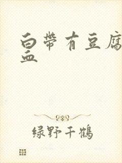 白带有豆腐渣带血