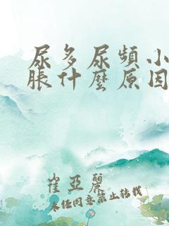 尿多尿频小腹坠胀什么原因