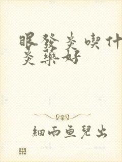 眼发炎吃什么消炎药好