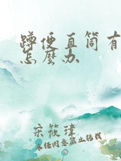 蹲便直筒有味儿怎么办