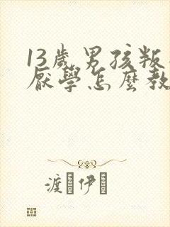 13岁男孩叛逆厌学怎么教育