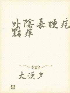 外阴长硬疙瘩有点痒