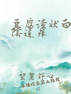 豆腐渣状白带,阴道痒