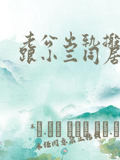 老公出轨搬出去跟小三同居了