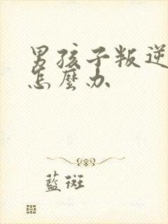 男孩子叛逆期该怎么办