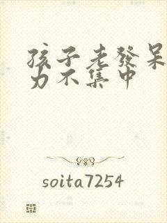 孩子老发呆注意力不集中