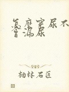 怎么穿尿不湿不会漏尿