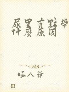 尿里有点带血是什么原因