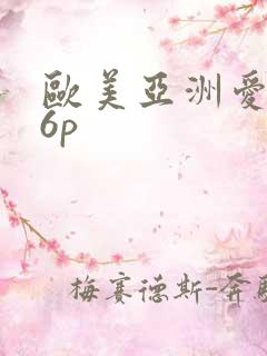 欧美亚洲爱爱16p