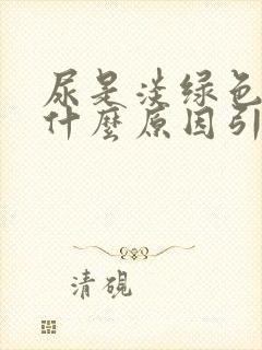 尿是淡绿色的是什么原因引起的