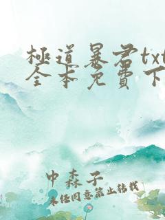 极道暴君txt全本免费下载笔趣阁