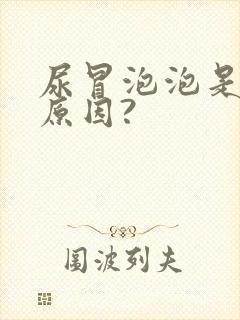 尿冒泡泡是什么原因?