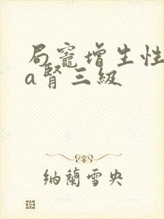 局灶增生性iga肾三级