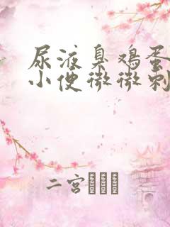 尿液臭鸡蛋味,小便微微刺痛