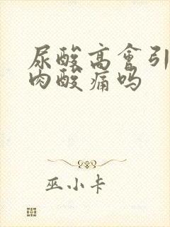 尿酸高会引起肌肉酸痛吗