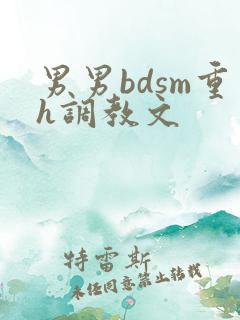男男bdsm重h调教文