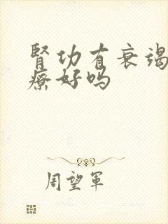 肾功有衰竭能治疗好吗