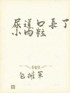 尿道口长了两个小肉粒