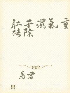 肚子湿气重怎样祛除