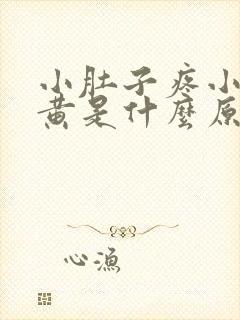 小肚子疼小便发黄是什么原因