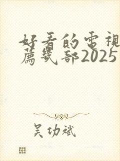 好看的电视剧推荐几部2025