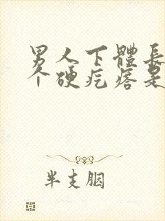 男人下体长了一个硬疙瘩是怎么回事