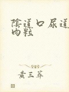 阴道口尿道白色肉粒