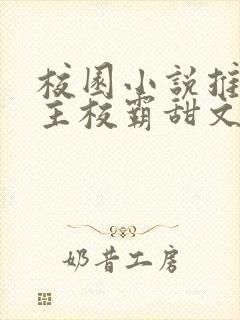 校园小说推荐男主校霸甜文