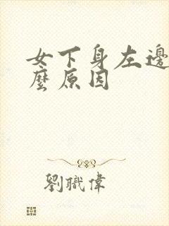 女下身左边痛什么原因