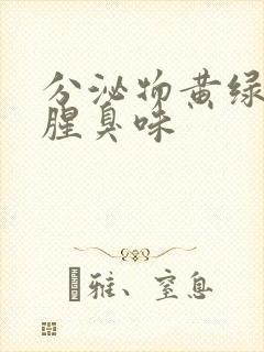 分泌物黄绿色痒腥臭味