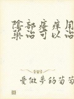 阴部瘙痒用什么药治可以治疗