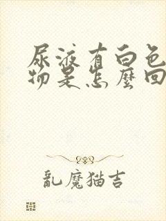 尿液有白色絮状物是怎么回事