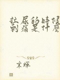 拉尿的时候有点刺痛是什么原因