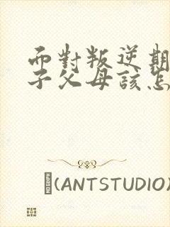 面对叛逆期的孩子父母该怎么做