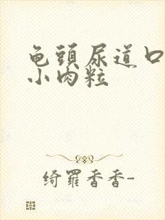 龟头尿道口长个小肉粒