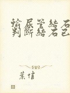 输尿管结石怎样判断结石已排出