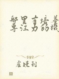 哪里有培养孩子专注力的机构