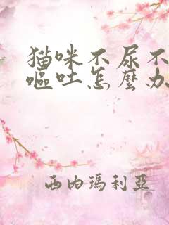 猫咪不尿不吃还呕吐怎么办