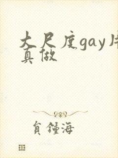 大尺度gay片真做