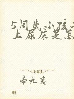 5周岁小孩子晚上尿床是怎么回事