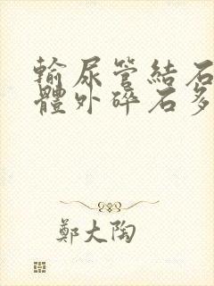 输尿管结石激光体外碎石多少钱