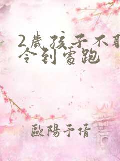 2岁孩子不听指令到处跑