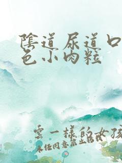 阴道尿道口长白色小肉粒