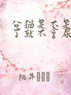 公猫是不是绝育了就不会尿憋了