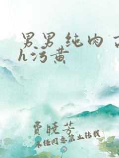 男男 纯肉 高h污黄