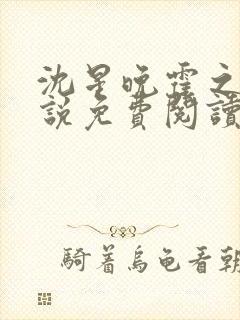 沈星晚霍之洲小说免费阅读最新章节