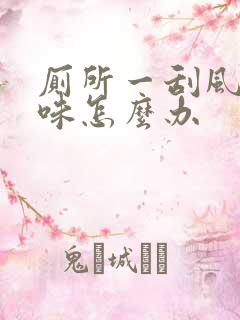 厕所一刮风就反味怎么办