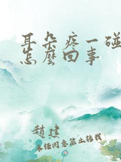 耳朵疼一碰就疼怎么回事