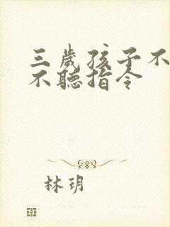 三岁孩子不说话不听指令