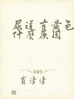 尿道有黄色液体什么原因